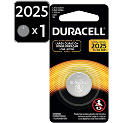 Duracell 3 Volt Lithium Coin Cell Dl2025b